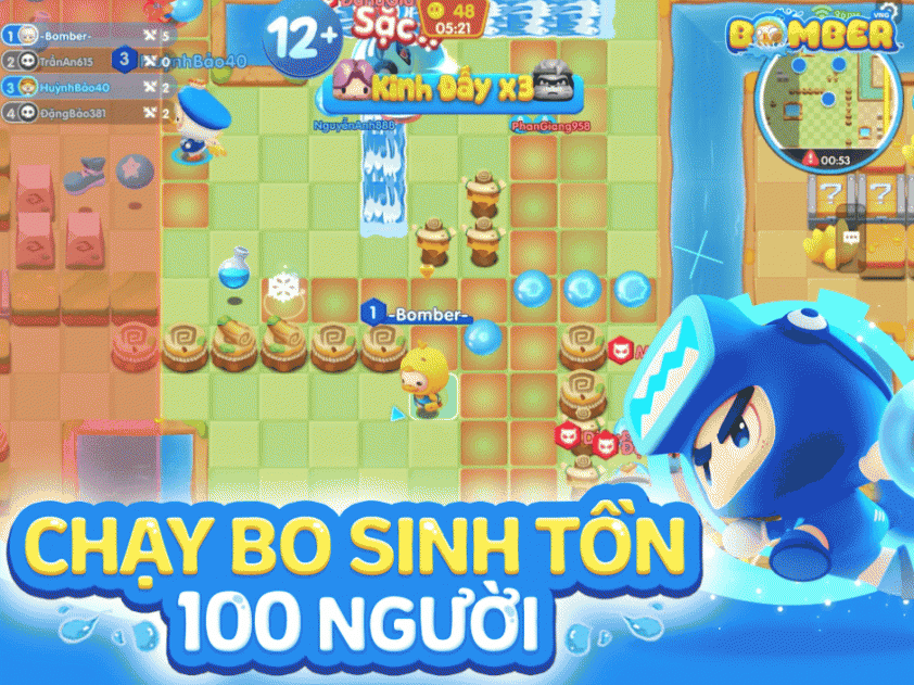 Code Bomber VNG mới nhất và cách nhập 497038