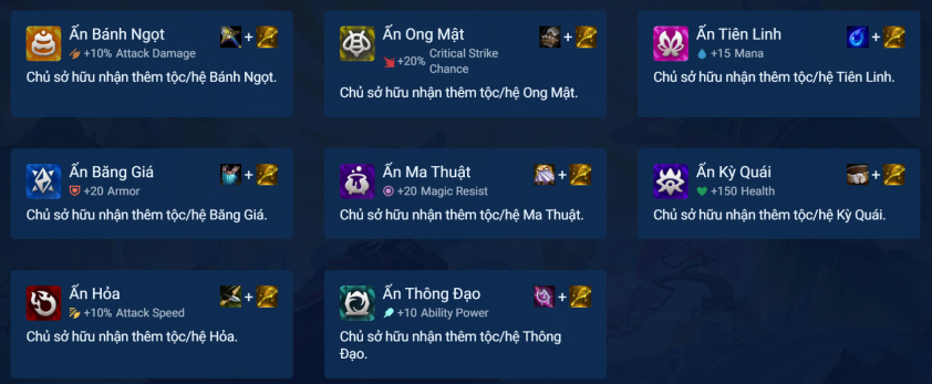 Các trang bị và ấn mới trong DTCL Mùa 12 500896