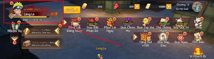 Code Làng Ninja 3D Mobile mới nhất và cách nhập 567730