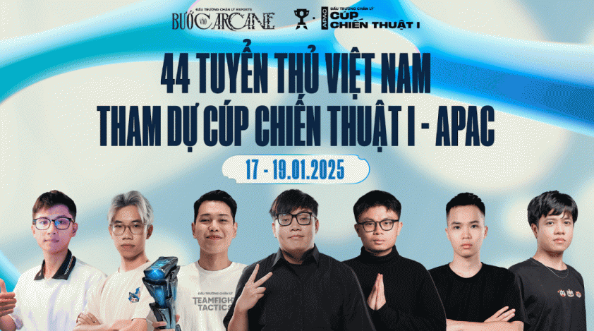 44 tuyển thủ Việt tham dự Cúp Chiến Thuật I 582698