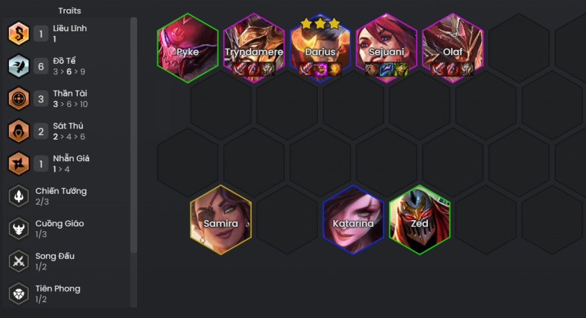 Cách chơi đội hình Darius Đồ Tể DTCL Mùa 4.5 586895