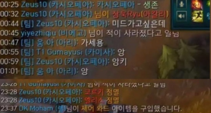 Gumayusi phát sinh mâu thuẫn với Zeus 590397
