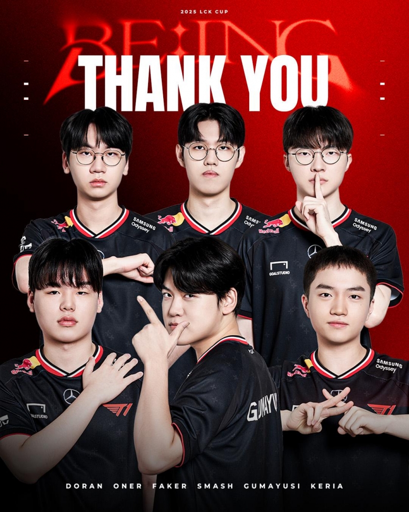 Đánh xong LCK Cup, T1 ngay lập tức 'Thank You' 593146