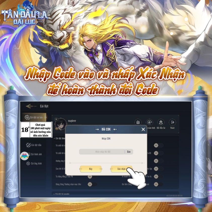 Code Tân Đấu La Đại Lục mới nhất và cách nhập 600387Code Tân Đấu La Đại Lục mới nhất và cách nhập 600387
