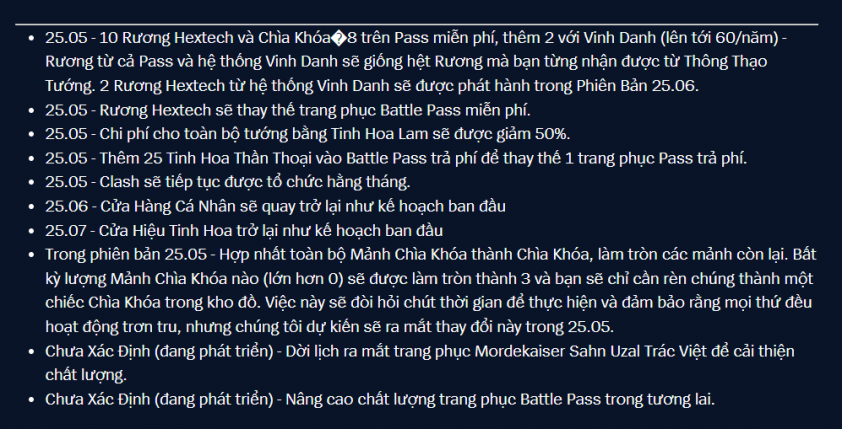 LMHT 25.5: Bản cập nhật First Stand 2025 600367