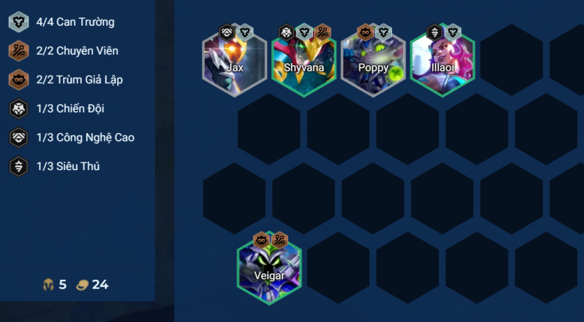 Cách chơi đội hình Veigar Can Trường DTCL Mùa 14 613077