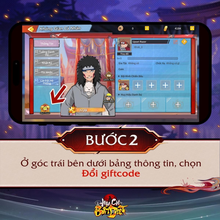 Code Hỏa Chí Bất Diệt mới nhất và cách nhập 630011Code Hỏa Chí Bất Diệt mới nhất và cách nhập 630011