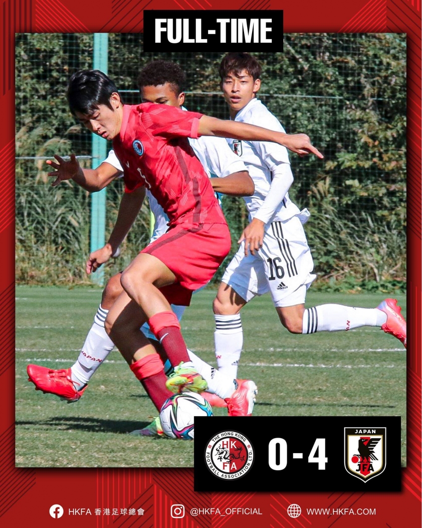 Nhật Bản thắng dễ Hồng Kông, giành vé vào VCK U23 châu Á 2022.