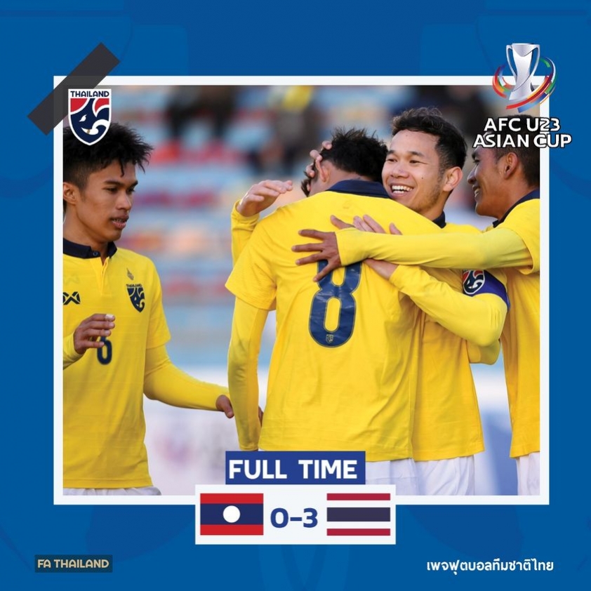 U23 Thái Lan giành thắng lợi quan trọng U23 Lào