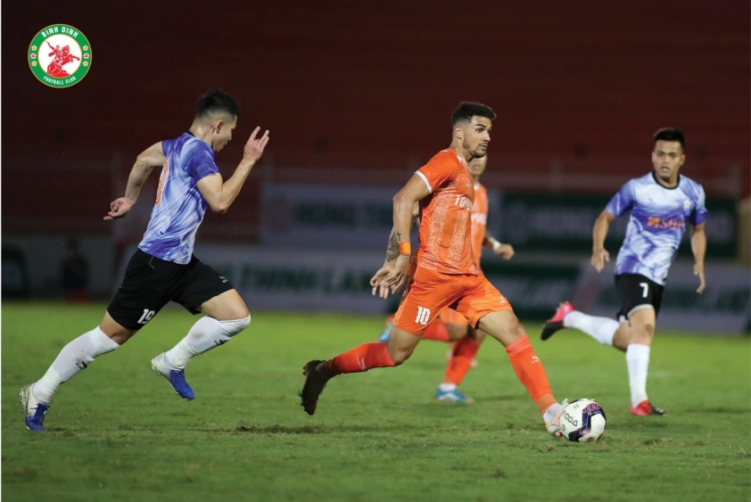 Bình Định đánh bại Đà Nẵng ở trận ra quân Cúp Hoàng đế Quang Trung (Ảnh: Bình Định FC)