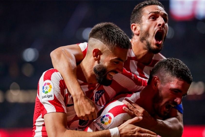 Lối đá phòng ngự phản công đầy khó chịu luôn là đặc sản của Atletico Madrid trong mỗi trận đấu. Ảnh: internet