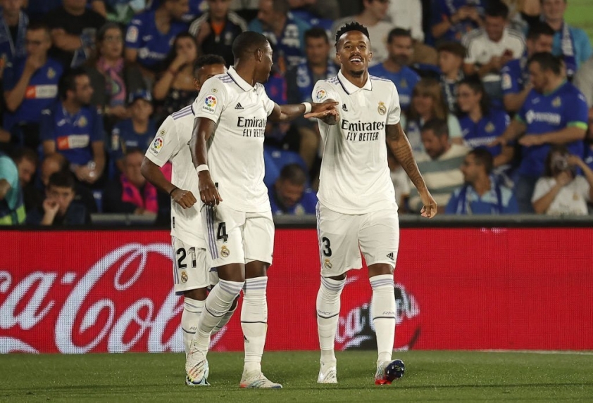 Eder Militao bất ngờ đưa Real Madrid vượt lên từ rất sớm (Ảnh: internet)