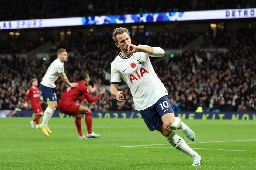 Harry Kane cũng kịp thời để lại dấu ấn với một bàn thắng trong trận đấu này (Ảnh: internet)