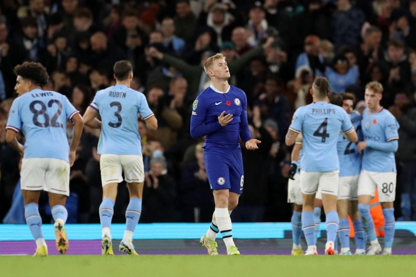 Bị Man City hủy diệt, HLV Chelsea thừa nhận chỉ thua đúng 1 người 215816