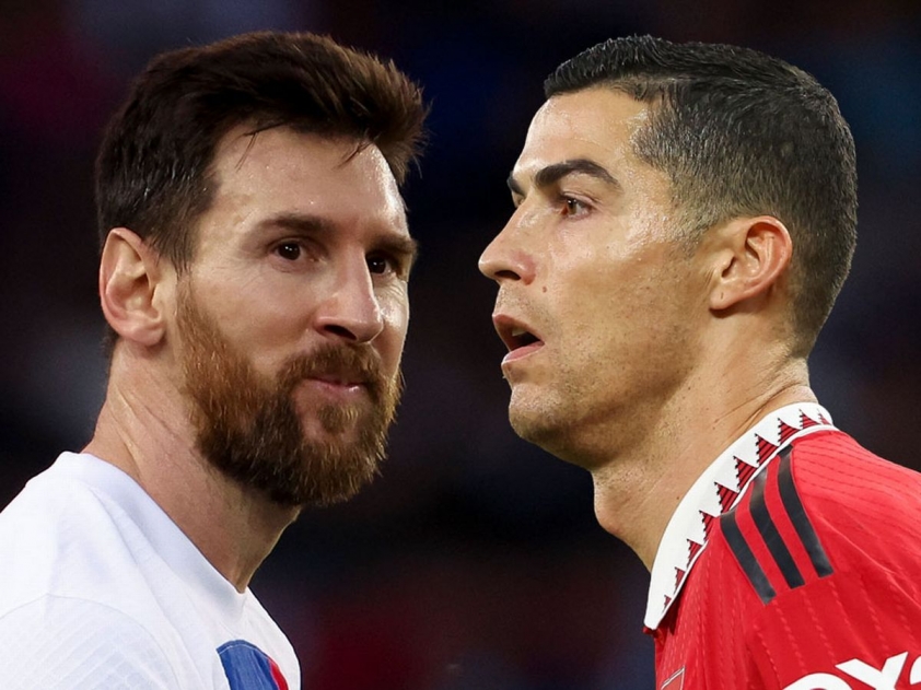 Ronaldo cười 'tươi như hoa' khi nhắc đến Messi trong buổi phỏng vấn 218498