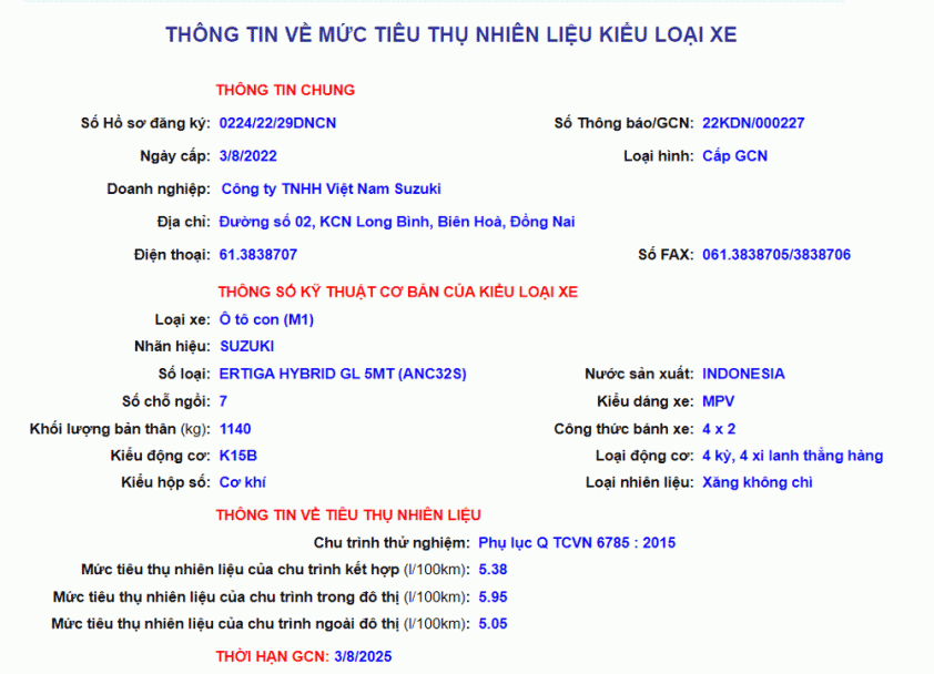 Suzuki xác nhận sẽ bán Ertiga Hybrid tại Việt Nam, giá dự kiến 518,6 triệu đồng 183314