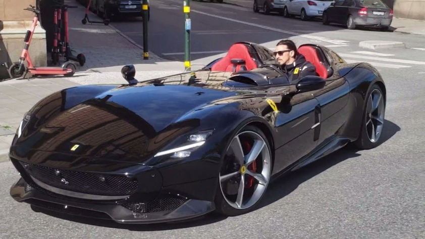 Ibrahimovic tậu một cặp siêu xe Ferrari mừng sinh nhật tuổi 41 197690