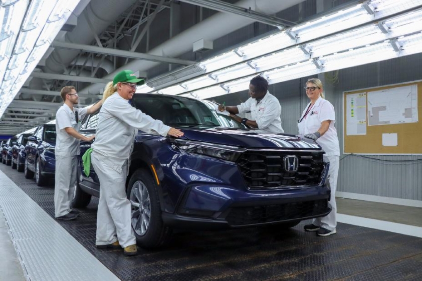 Honda CR-V hybrid 2023 bắt đầu được sản xuất, gây sức ép với CX-5, Tucson 212179