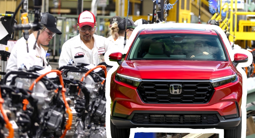 Honda CR-V hybrid 2023 bắt đầu được sản xuất, gây sức ép với CX-5, Tucson 212180