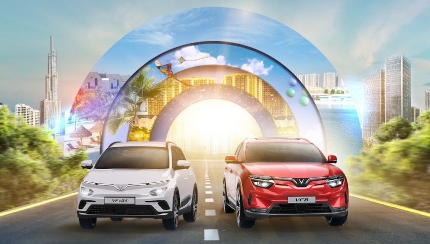 Giá xe VF e34 và VF 8 siêu hấp dẫn khi VinFast nhận thanh toán bằng Voucher 236113