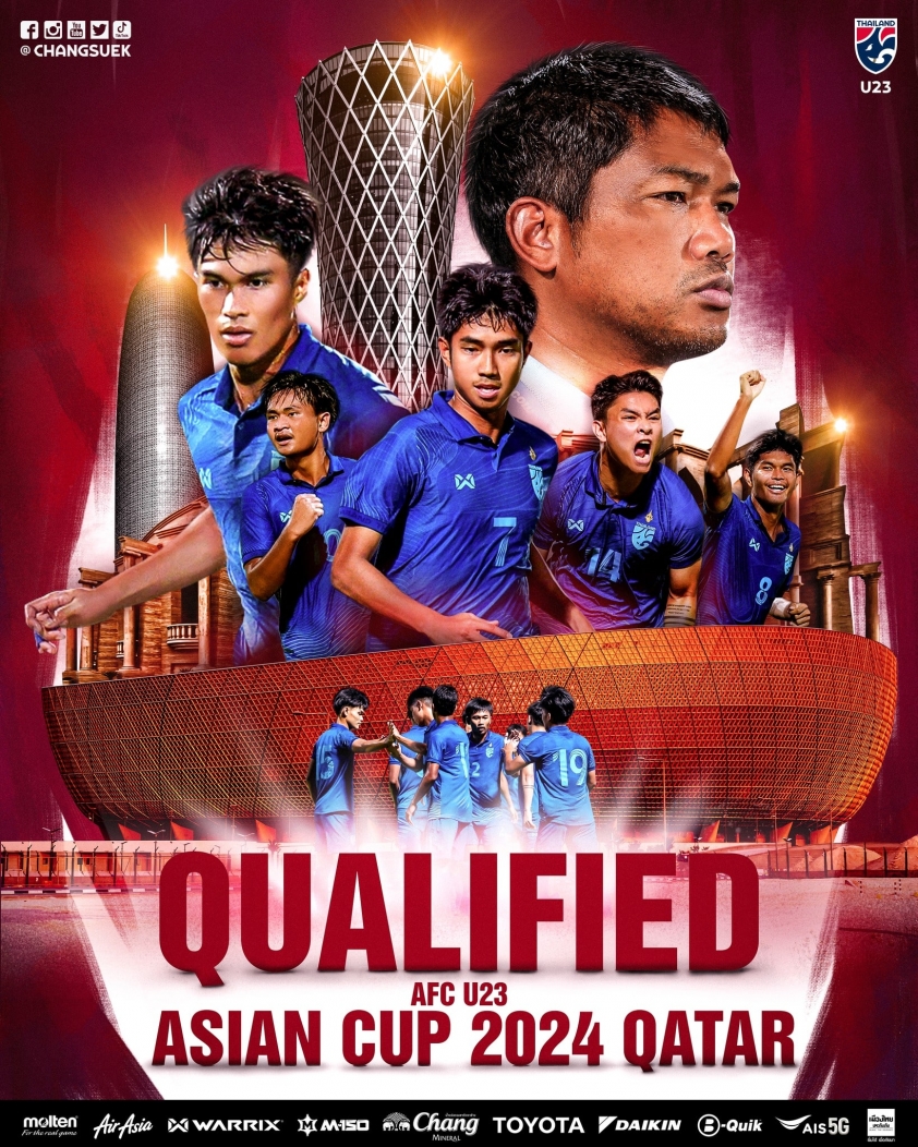 U23 Thái Lan sánh bước cùng Việt Nam tham dự VCK U23 Châu Á 325940