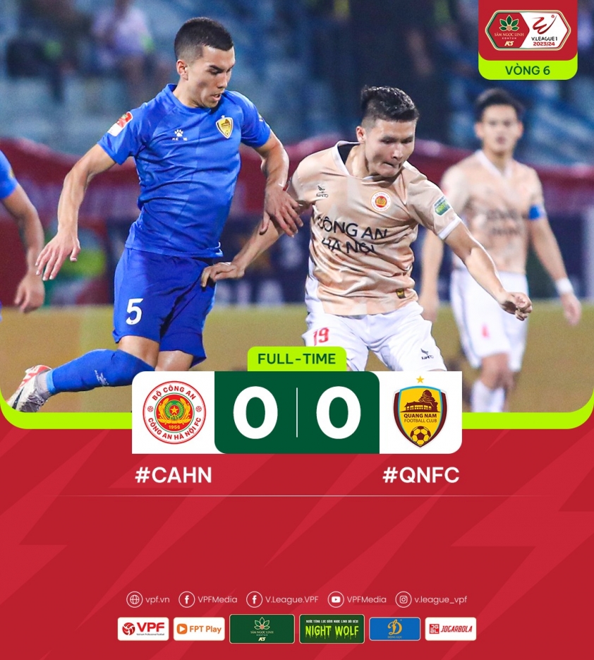 Trực tiếp CAHN 0-0 Quảng Nam: CAHN bế tắc 373890