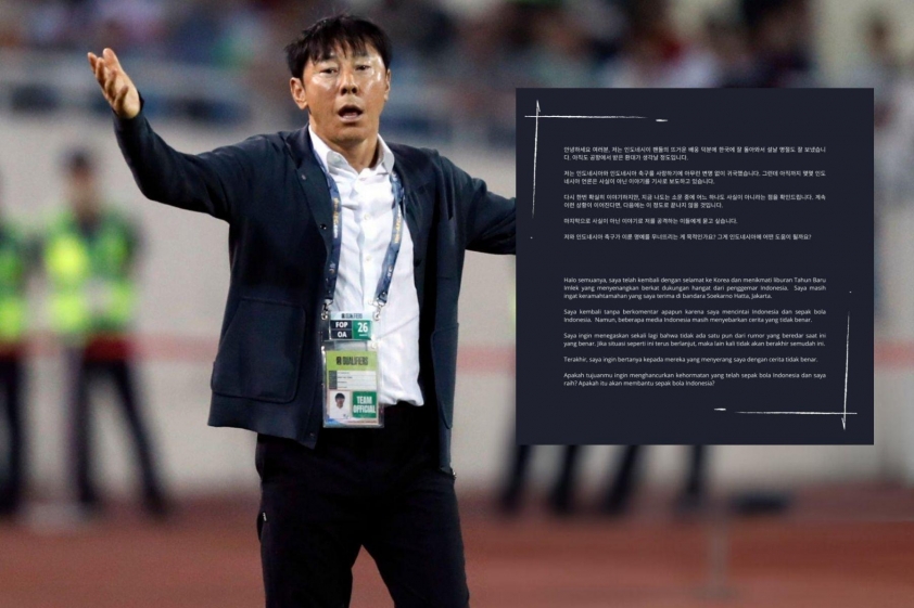 HLV Shin Tae Yong chỉ trích truyền thông Indonesia 588705