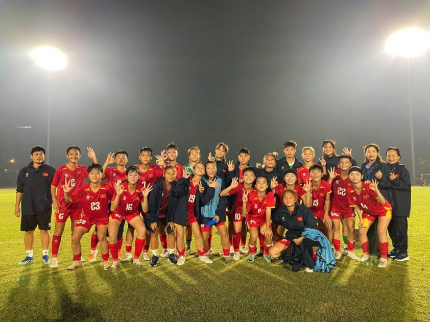 Trực tiếp U16 nữ Việt Nam 2-0 U16 nữ Myanmar: Định đoạt-691896