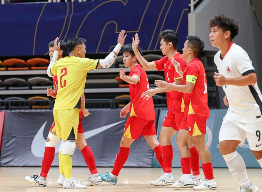 Trực tiếp futsal Việt Nam 7-2 Trung Quốc: Không tưởng-709202