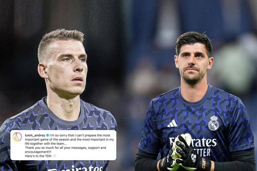 Chung kết C1 2024: Lộ diện thủ môn bắt chính của Real Madrid 472657