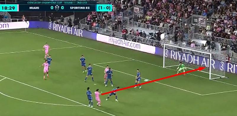 Video: Lionel Messi vô lê lập siêu phẩm cho Inter Miami 597695