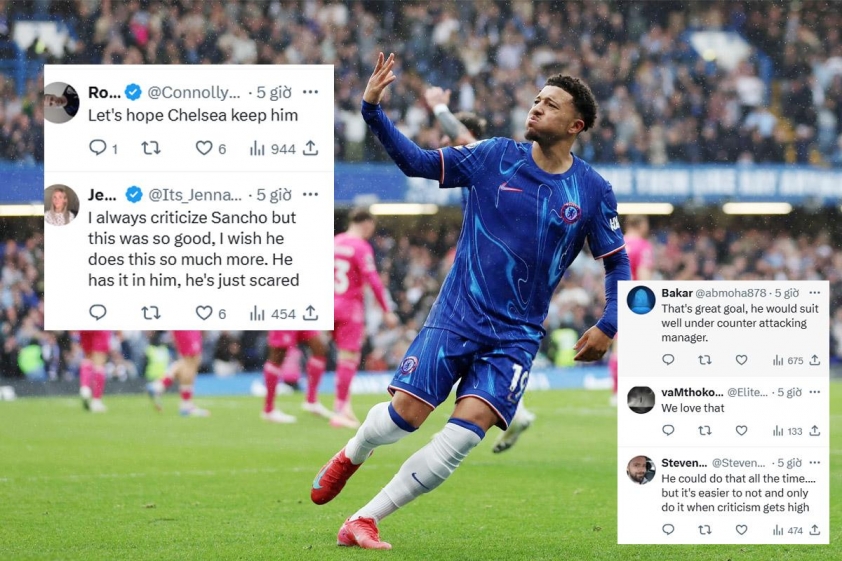 Sancho gây choáng váng với siêu phẩm giải cứu Chelsea 619928