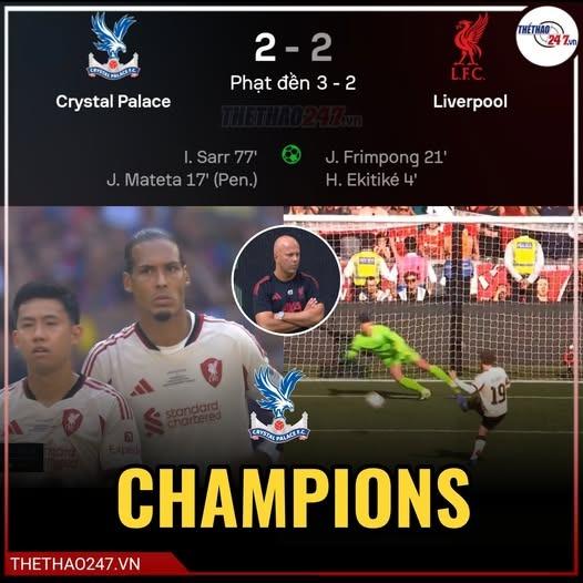Liverpool thua ở Siêu cúp Anh 2025: Cú ngã cần thiết cho thầy trò Slot 682292