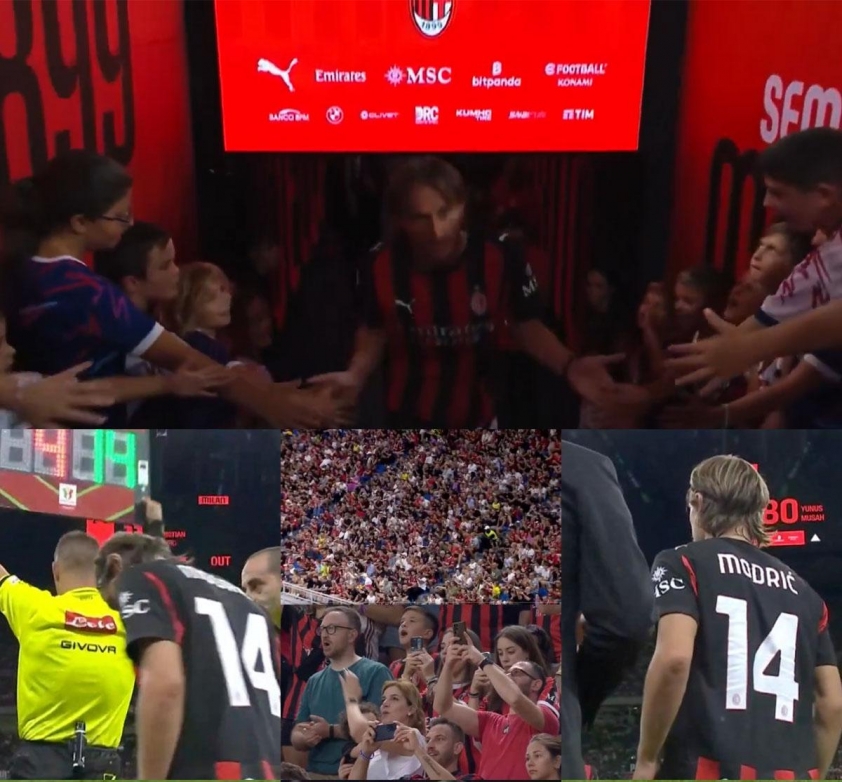 Modric ghi dấu ấn trong ngày ra mắt AC Milan 686848