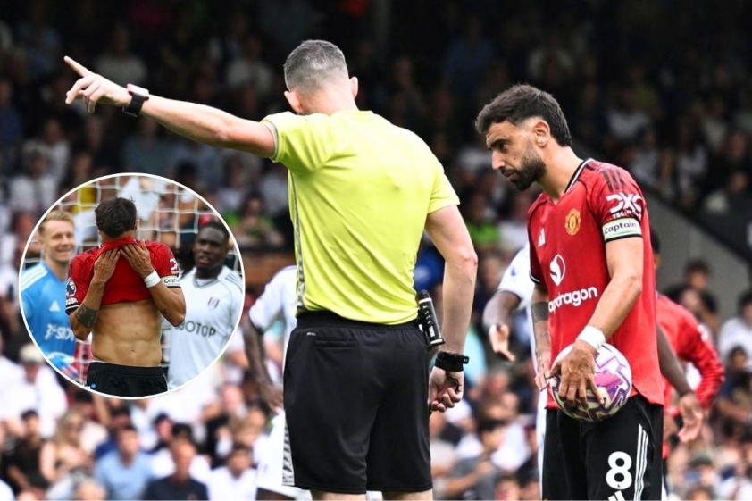 Bruno Fernandes đá hỏng phạt đền, trọng tài bất ngờ bị chỉ trích-691222