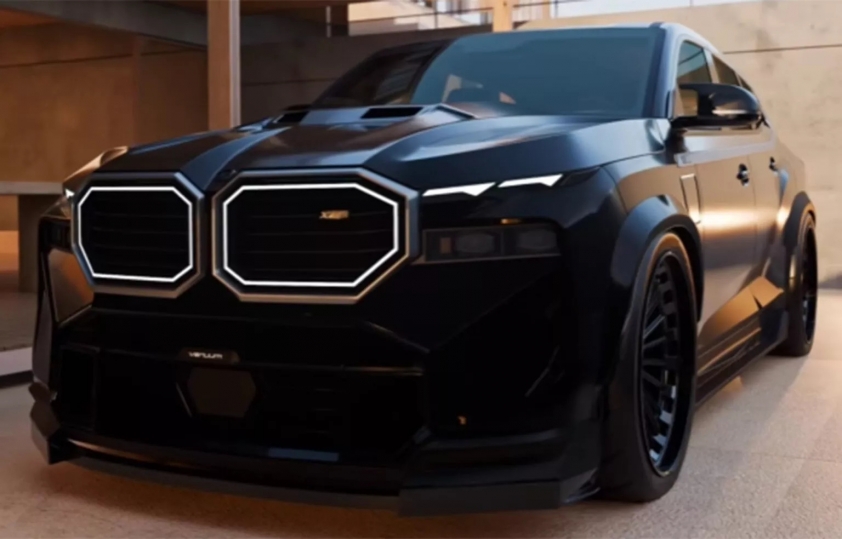 SUV hiệu suất cao BMW XM như 'hổ mọc thêm cánh' nhờ vào bộ bodykit này 404608