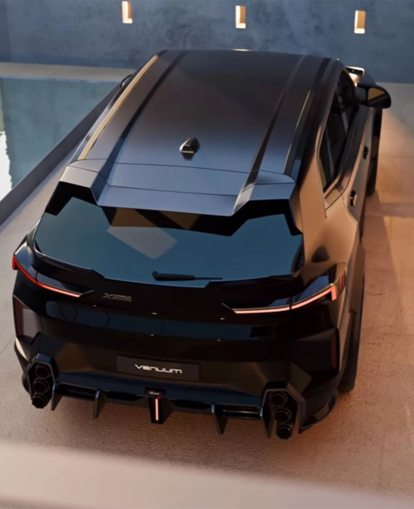 SUV hiệu suất cao BMW XM như 'hổ mọc thêm cánh' nhờ vào bộ bodykit này 404611