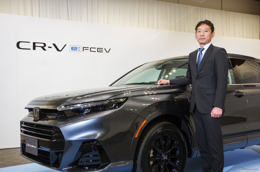 Loạt ảnh chi tiết Honda CR-V e:FCEV chạy nhiên liệu