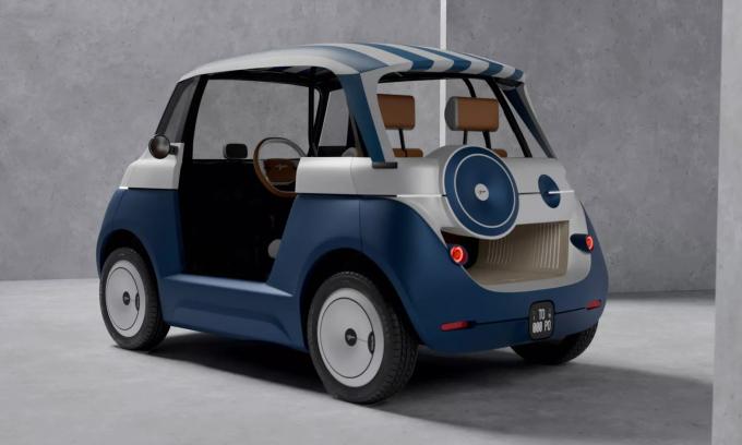 Cận cảnh Fiat Topolino - mẫu xe điện mini hàng thửa có giá quy đổi 1,5 tỷ đồng 520295