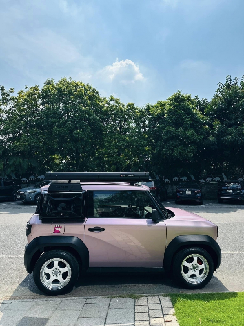 Xuất hiện VinFast VF3 độ Defender cực