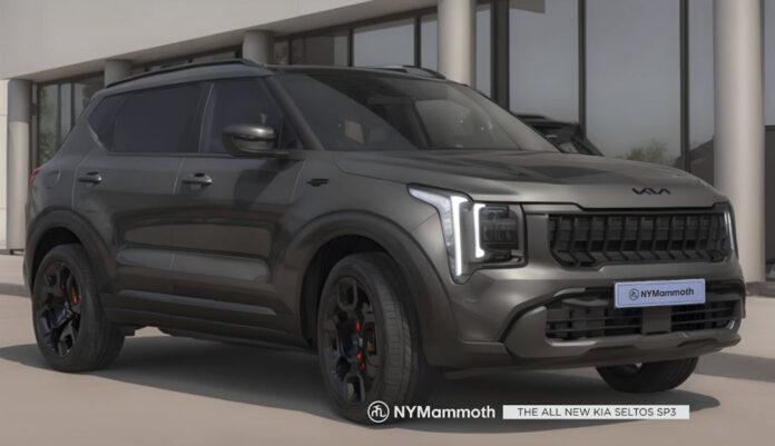 Kia Seltos 2025 hé lộ thiết kế với cảm hứng từ đàn anh Telluride 573536
