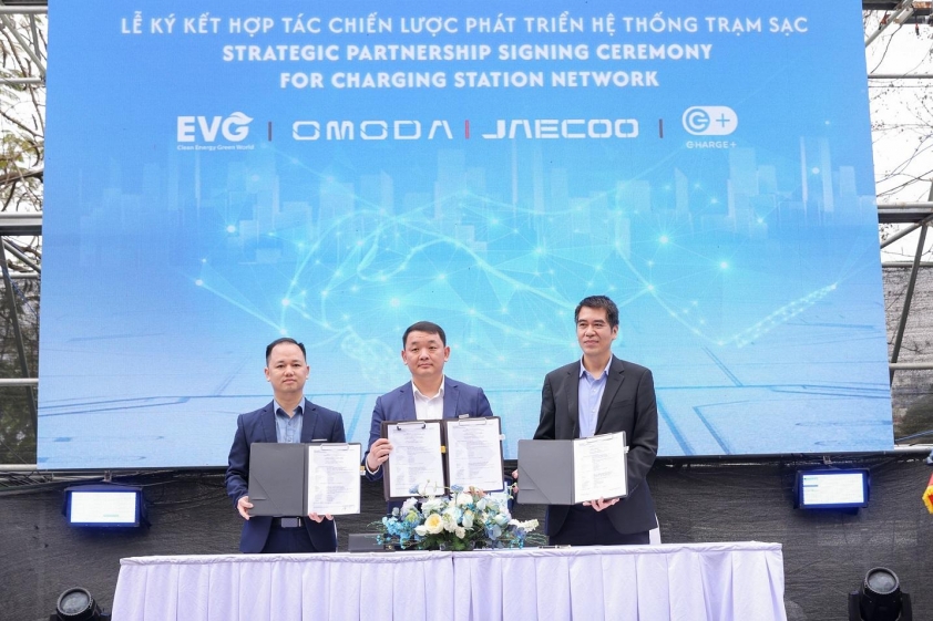 Omoda & Jaecoo Việt Nam xây dựng trạm sạc hiện đại để mở bán ô tô điện 605992