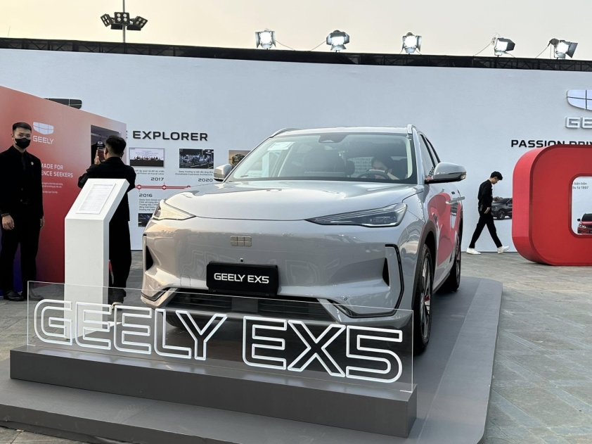 Geely EX5 chính thức ra mắt tại Việt Nam - Gương mặt mới trong phân khúc SUV điện cỡ C 608836
