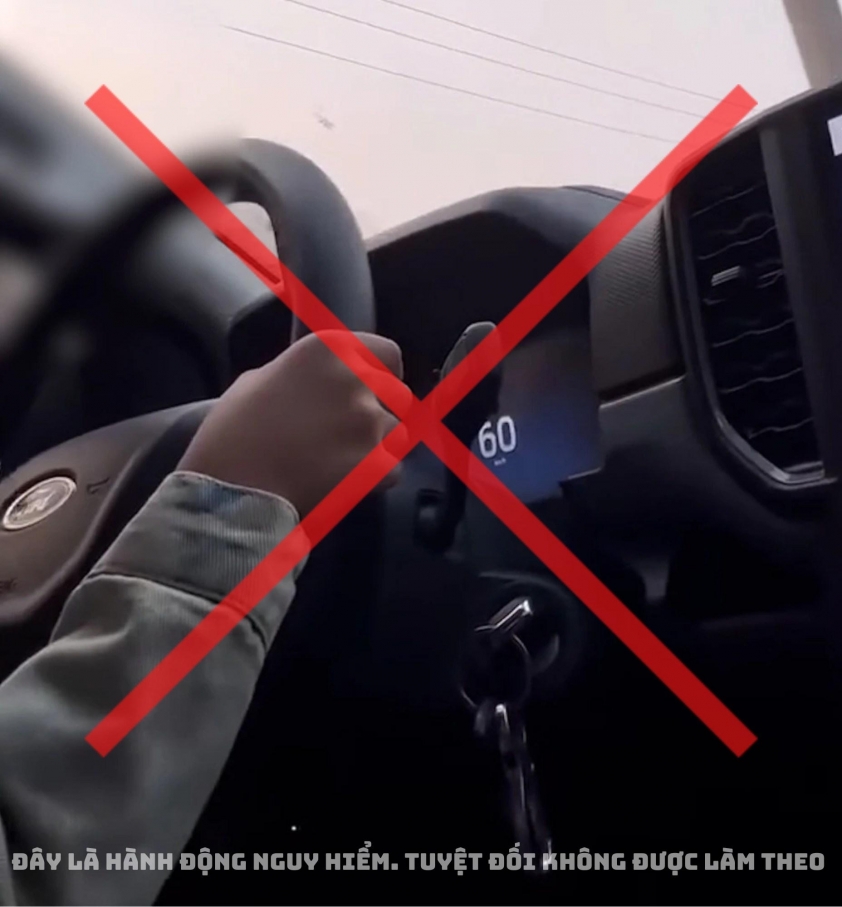Mức phạt dành cho ông bố cho con gái chưa đủ tuổi cầm vô lăng lái ô tô chạy 60km/h 610772