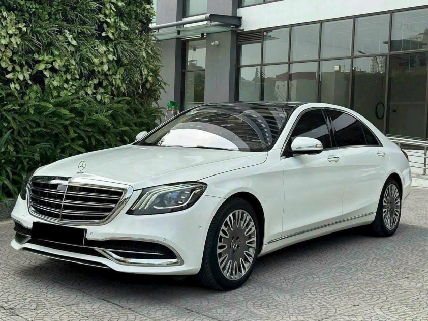 Mercedes-Benz S450L 2019 độ mâm Maybach lên sàn xe cũ sau 6 năm lăn bánh 617682