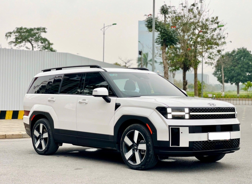 Mới lăn bánh 12.000 km, Hyundai SantaFe 2024 đời mới đã lên sàn xe cũ với giá bất ngờ 619280