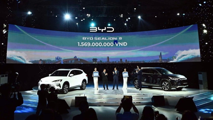 BYD trình làng Sealion 8 tại Việt Nam: SUV thuần điện cao cấp, chạy hơn 600 km/ sạc 622408