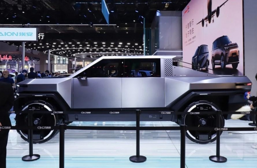 GAC Pickup 01 – Mẫu bán tải điện đậm chất tương lai, tham vọng đối đầu Tesla Cybertruck 637403