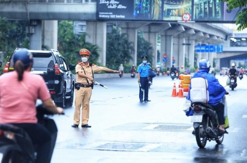 Hà Nội phân luồng giao thông phục vụ triển lãm kỷ niệm 80 năm Quốc khánh 693107