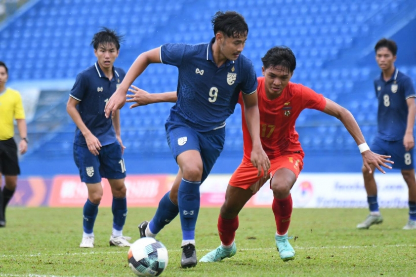 U19 Thái Lan và U19 Myanmar đã có trận đấu cực kỳ cống hiến